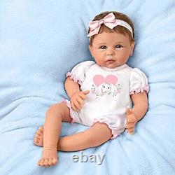 Ashton Drake Hopped Into My Heart Lifelike Baby Girl Doll by Linda Murray 19