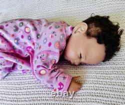 Ashton Drake Hush Little Baby Life Like Doll, Artist, Waltraud Hanl