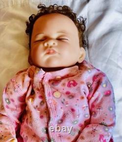 Ashton Drake Hush Little Baby Life Like Doll, Artist, Waltraud Hanl