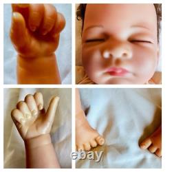 Ashton Drake Hush Little Baby Life Like Doll, Artist, Waltraud Hanl