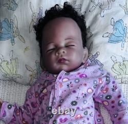 Ashton Drake Hush Little Baby Life Like Doll, Artist, Waltraud Hanl