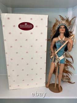 Ashton Drake Huyana Princess Of Spring 20 Porcelain Native American Doll A0344