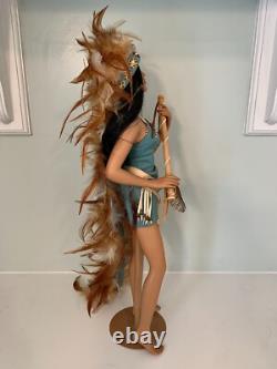 Ashton Drake Huyana Princess Of Spring 20 Porcelain Native American Doll A0344