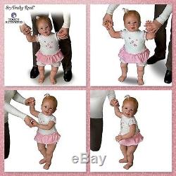 Ashton Drake Isabella's First Steps Baby Doll, brought to life by Linda Murray