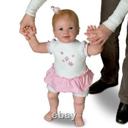 Ashton Drake Isabella's First Steps Interactive Walking Baby Doll Linda Murray