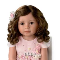 Ashton Drake Isn't She Lovely Lifelike Child Girl Doll Custom Satin Dress 28