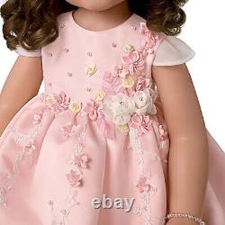 Ashton Drake Isn't She Lovely Lifelike Child Girl Doll Custom Satin Dress 28