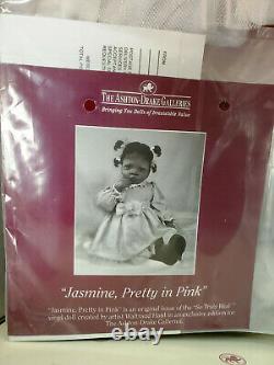 Ashton Drake Jasmine, Pretty In Pink, African American (Hard To Find)
