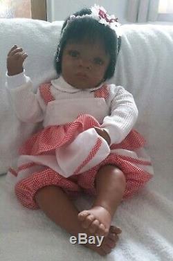 Ashton Drake Jasmines first birthday life like baby girl reborn doll by w. Hanl