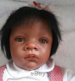Ashton Drake Jasmines first birthday life like baby girl reborn doll by w. Hanl