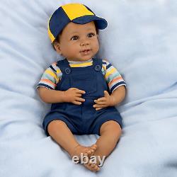 Ashton-Drake Just Too Cute Jackson Lifelike Baby Boy Doll by Linda Murray