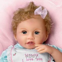 Ashton Drake Katie Kisses Touch-Activated Interactive Doll So Truly Real Girl