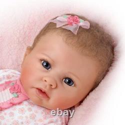 Ashton Drake Katie Touch Activated So Truly Real Lifelike Baby Girl Doll 19