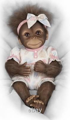 Ashton Drake Keiko Girl Monkey Doll A So Truly Real Interactive Collectors