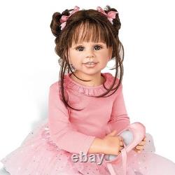 Ashton Drake Lara Lifelike Realistic Ballerina Girl Child Doll Ballet Tutu 31