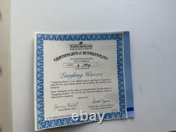 Ashton-Drake Laughing Waters A1994 Original Indian Woman Porcelain Doll WithCOA