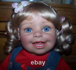 Ashton Drake Lea And The Summer Vinyl Doll 24 As New Condition