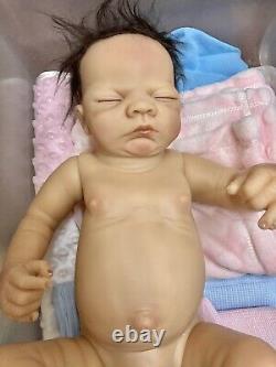 Ashton Drake Lifelike Doll Reborn ADG04 Baby Boy 17. Includes Clothes