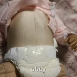 Ashton Drake Lifelike Reborn African American Baby Doll? Long Eyelashes? 20