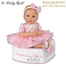 Ashton-Drake Light Of My Life Lifelike Baby Doll Skirt Lights Up by Linda Murray