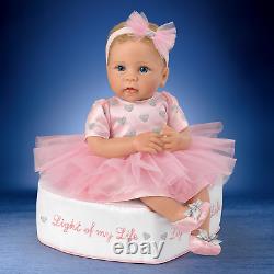 Ashton-Drake Light Of My Life Lifelike Baby Doll Skirt Lights Up by Linda Murray