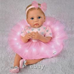 Ashton-Drake Light Of My Life Lifelike Baby Doll Skirt Lights Up by Linda Murray