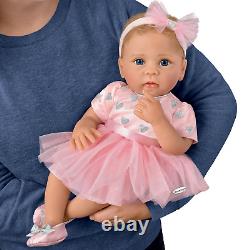 Ashton-Drake Light Of My Life Lifelike Baby Doll Skirt Lights Up by Linda Murray