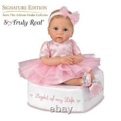 Ashton-Drake Light Of My Life Lifelike BabyDoll Skirt Lights Up Linda Murray 18