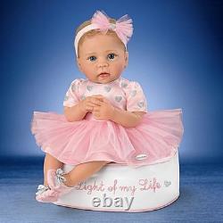 Ashton-Drake Light Of My Life Lifelike BabyDoll Skirt Lights Up Linda Murray 18