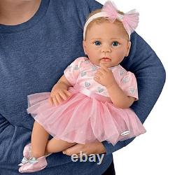 Ashton-Drake Light Of My Life Lifelike BabyDoll Skirt Lights Up Linda Murray 18