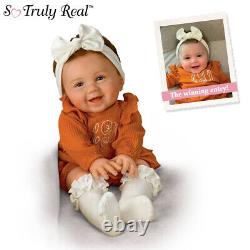 Ashton Drake Lilah Baby Doll 10th Annual Baby Photo Contest Winner by Ping Lau