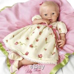 Ashton Drake Lily Rose by doll artist Michelle Fagan silicone soft skin