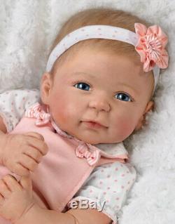 Ashton Drake Linda Murray Ava Lifelike TrueTouch Silicone Baby Doll NEW Gift