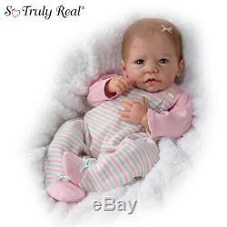 Ashton Drake Linda Murray Elizabeth Baby Poseable Baby Girl Doll NEW NIB