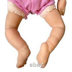 Ashton Drake Linda Murray Heartbeat Baby Doll withSounds Purple Eyes 20'' WORKING