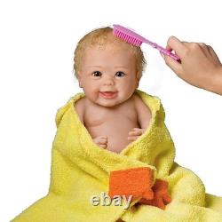 Ashton Drake Linda Murray Rub-A-Dub-Dub Baby Doll With Bath Accessories