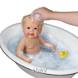 Ashton Drake Linda Murray Rub-A-Dub-Dub Baby Doll With Bath Accessories