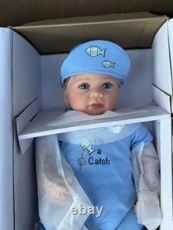 Ashton Drake Linda Murray So Truly Real Im A Catch 18 inch baby boy Doll NEW