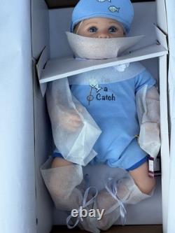 Ashton Drake Linda Murray So Truly Real Im A Catch 18 inch baby boy Doll NEW