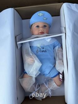 Ashton Drake Linda Murray So Truly Real Im A Catch 18 inch baby boy Doll NEW