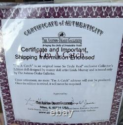 Ashton Drake Linda Murray So Truly Real Im A Catch 18 inch baby boy Doll NEW