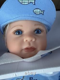 Ashton Drake Linda Murray So Truly Real Im A Catch 18 inch baby boy Doll NEW