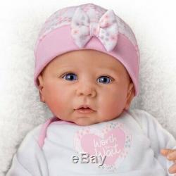 Ashton Drake Linda Murray Worth The Wait Poseable Weighted Baby Doll NEW Gift