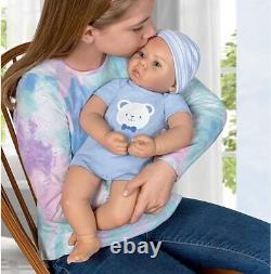 Ashton Drake Little Buddy Realistic Weighted Newborn Baby Boy Doll Soft Vinyl18