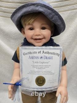 Ashton Drake Little Explorer Liam Lifelike Toddler Child Doll by Ping Lau 22