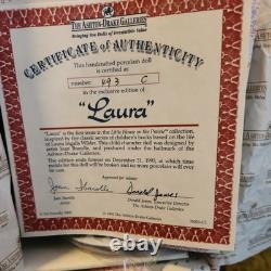 Ashton Drake Little House On the Prairie Laura Ingalls Wilder Doll #493 C