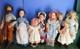 Ashton-Drake Little House Prairie Dolls 6 Ingalls Family withbox+ Nellie & Almonzo