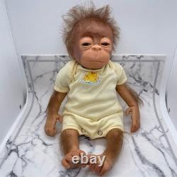 Ashton Drake Little Jala Silicone Orangutan with Box COA