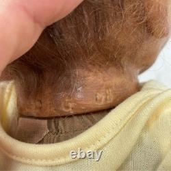 Ashton Drake Little Jala Silicone Orangutan with Box COA
