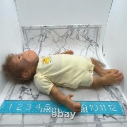 Ashton Drake Little Jala Silicone Orangutan with Box COA